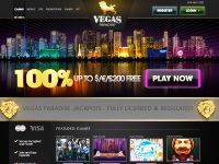 Vegas Paradise Casino Homepage